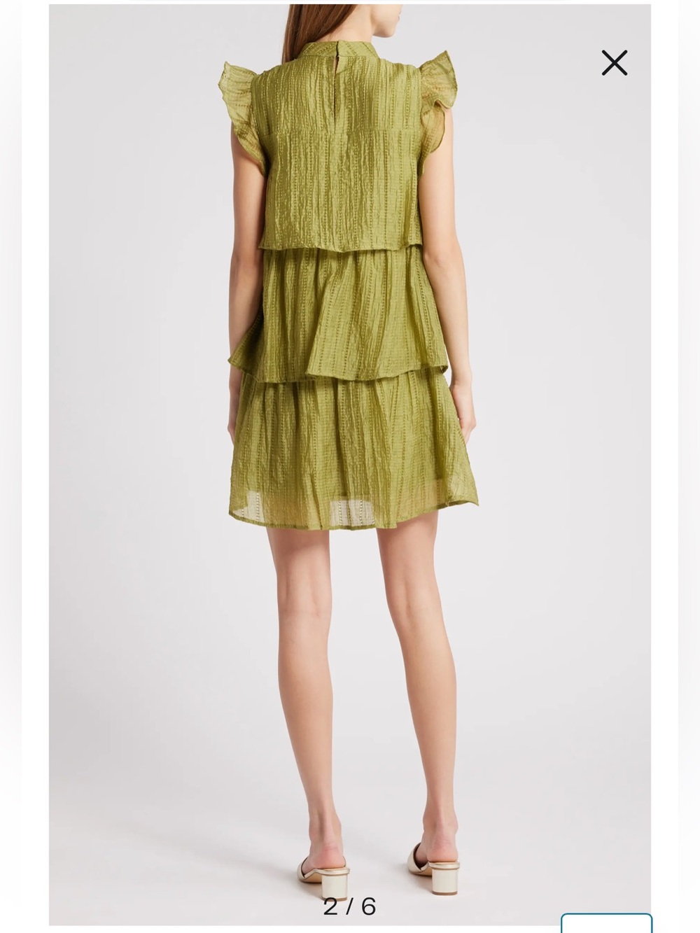 Mila Mae Ruffle Texture Mini-dress - Picture 10 of 10